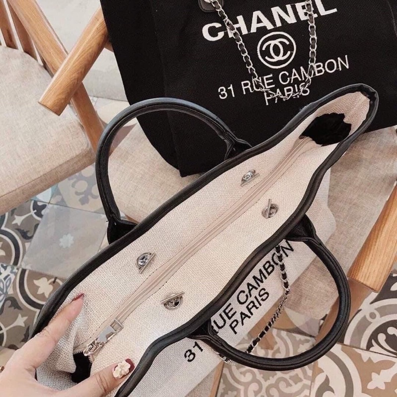 Túi xách nữ Chanel Shopping bag du lịch LOẠI 1