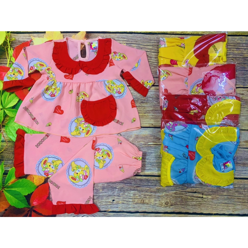 Bộ Lụa Tay Dài BÉ