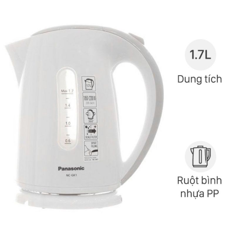 Bình đun siêu tốc Panasonic NC-KG1