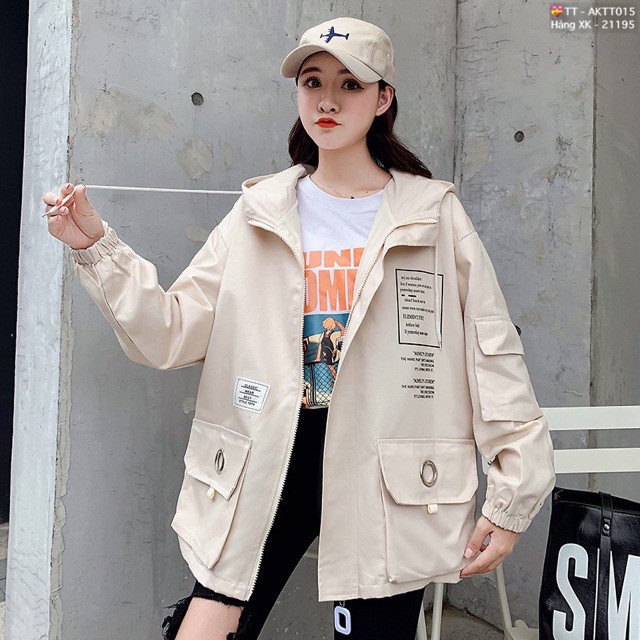 Áo Khoác Bomber Jackets Nam Nữ Kaki 2 Lớp Chất Siêu Đẹp Áo Khoác Đôi Nam Nữ TÚI KHOEN - AK1052