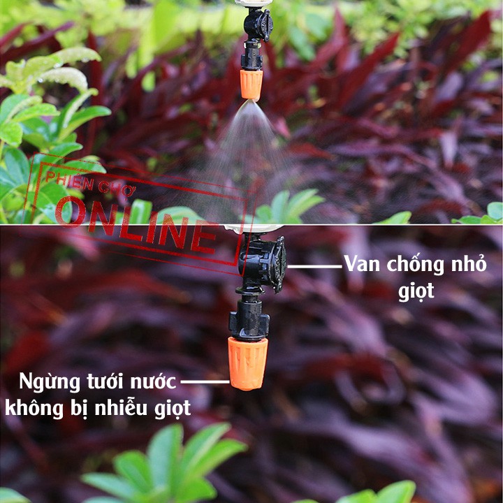 10 Van Chống Nhỏ Giọt – Nối Với Ống 4/7mm