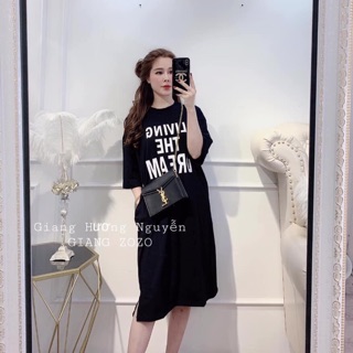 Váy suông dáng rộng cá tính