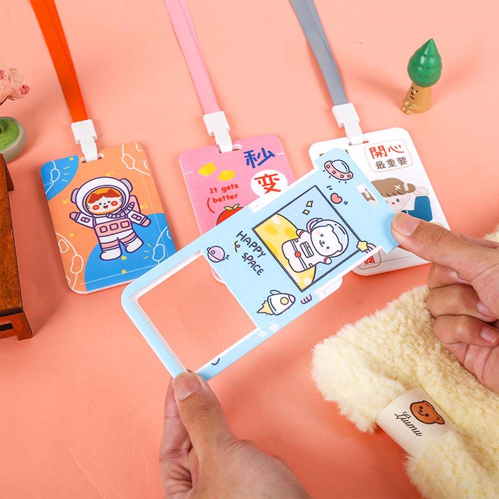 Túi Đựng Thẻ Tên Hình Động Vật Hoạt Hình Dễ Thương