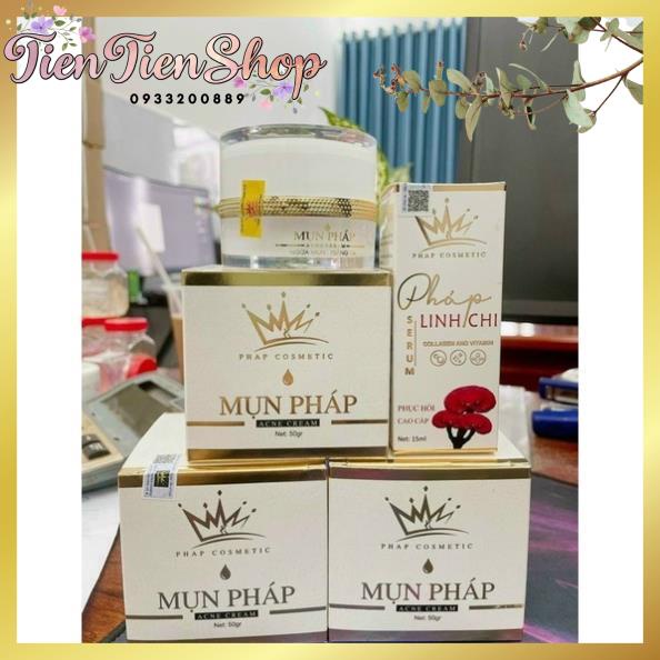 KEM FACE GIẢM MỤN TRẮNG DA PHÁP COSMETIC ACNE CREAM 30G