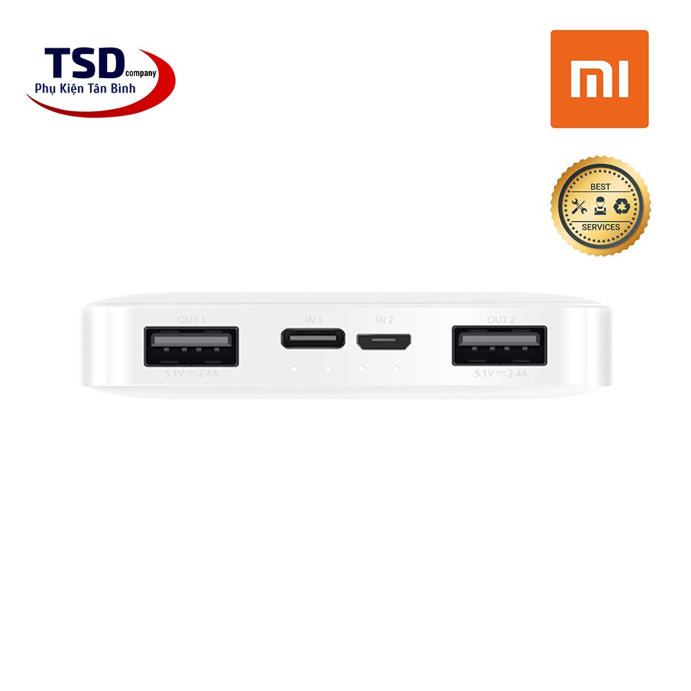 Pin Sạc Dự Phòng Xiaomi Redmi Power Bank 10000mAh PB100LZM Chính Hãng