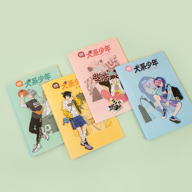 Vở may gáy B5/40 trang Guangbo - hình anh bạn bóng rổ siêu cấp đẹp trai 60183-21