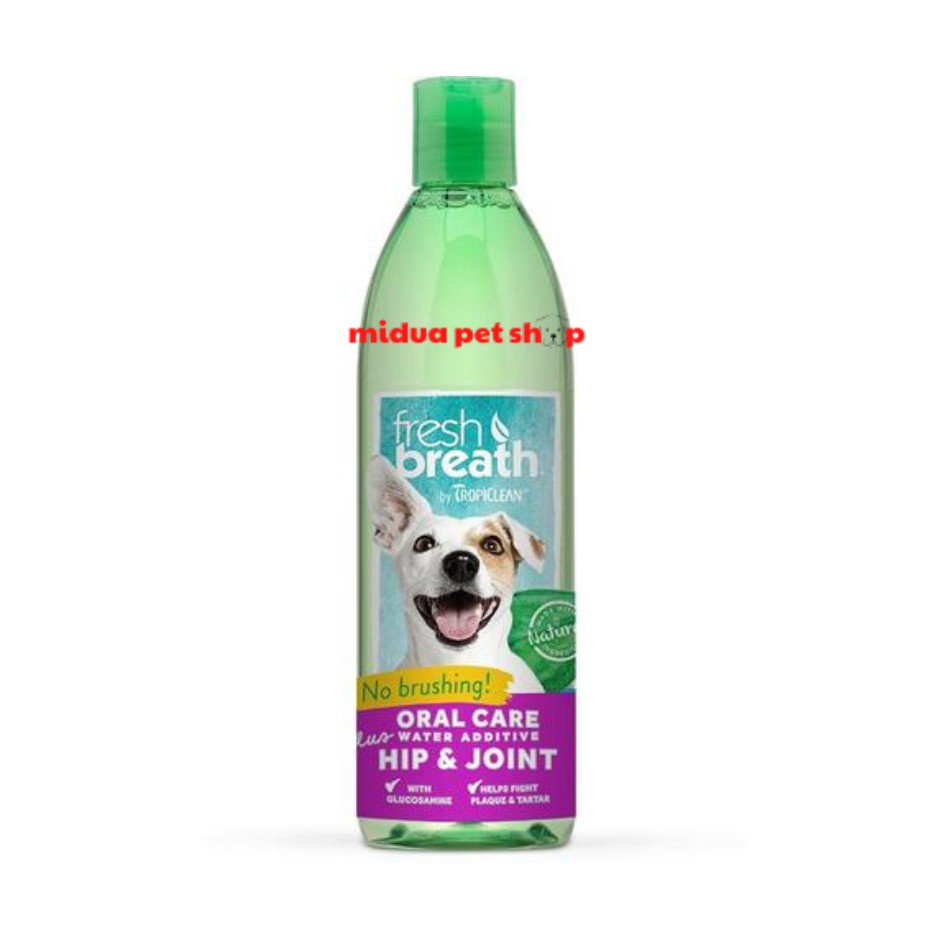 Nước vệ sinh răng miệng cho chó Tropiclean