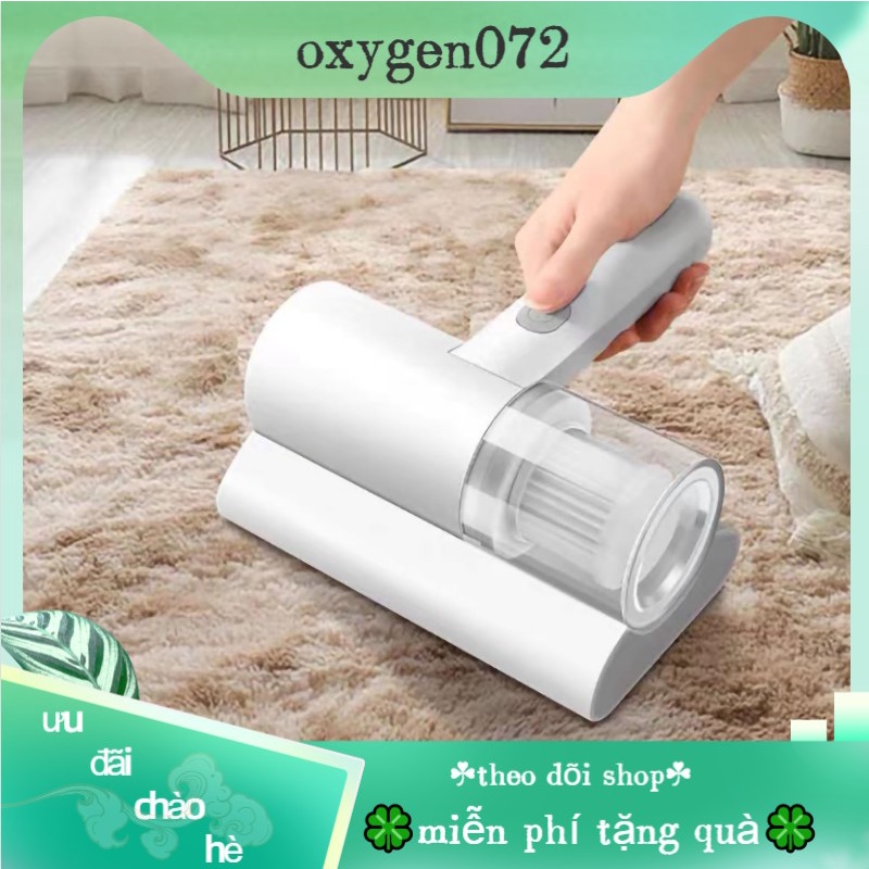 🍒 Oxygen072 Máy hút bụi nệm ABS Linh kiện điện tử 20000Pa Loại bỏ tia cực tím không dây cho gối quần áo giường sofa