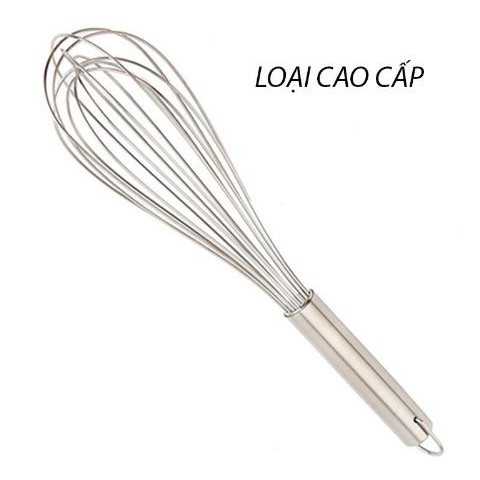 Cây đánh trứng cầm tay loại cao cấp inox bóng sịn