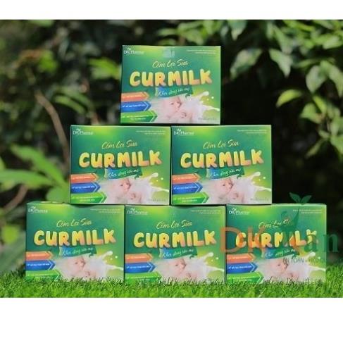 Cốm lợi sữa Curmilk – Hỗ trợ tăng tiết sữa tự nhiên, ngăn ngừa tắc tia sữa, áp xe, mẹ nhiều sữa, bé tăng cân (20 gói)