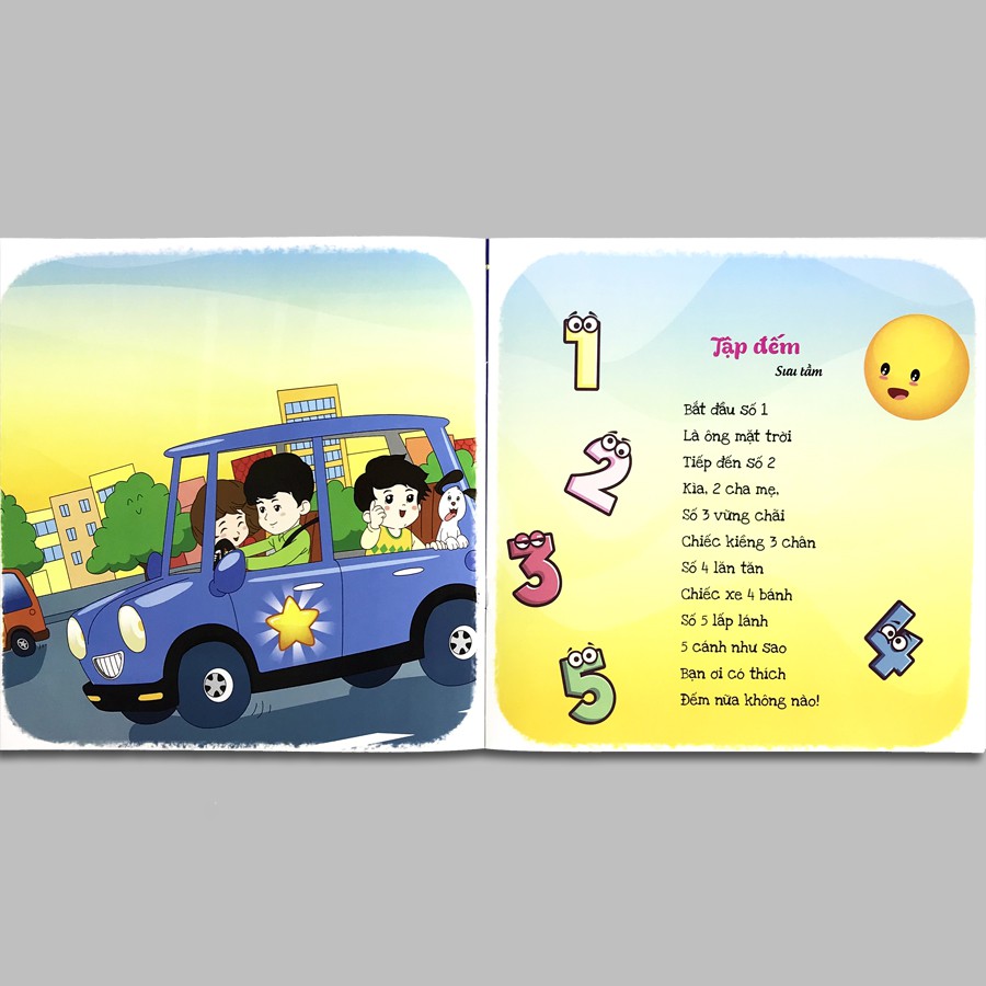 Sách - Chủ Đề: Chữ Số - Tủ Sách: Bài Thơ - Bài Hát - Câu Đố Dành Cho Bé | BigBuy360 - bigbuy360.vn