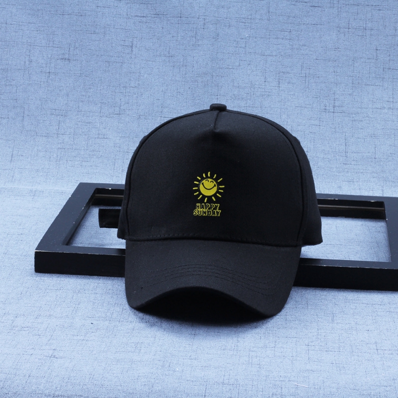 Mũ Lưỡi Trai LINJW Thêu Chữ Và Hình Phong Cách Hàn Thời Trang Cho Nam Và Nữ