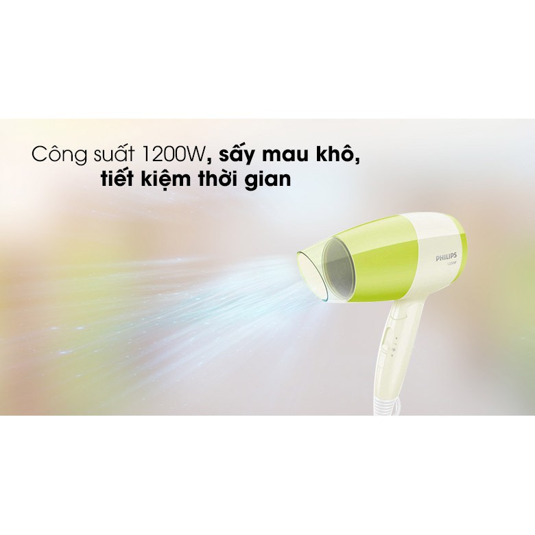 MÁY SẤY TÓC PHILIPS BHC015/00 - HÀNG CHÍNH HÃNG