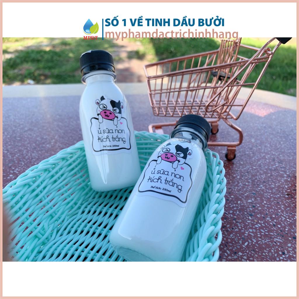 Ủ sữa non kích trắng con bò loại 100ml , ủ sữa kích trắng , ủ sữa non | BigBuy360 - bigbuy360.vn