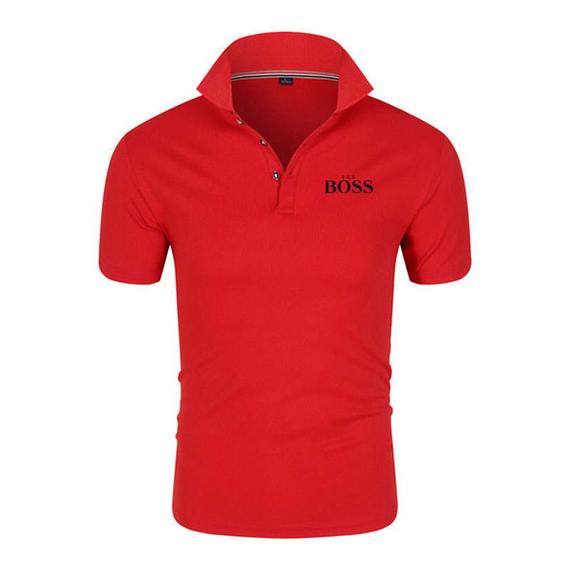 Hugo Boss áo polo Tay Ngắn Chất Lượng Cao Cho Nam