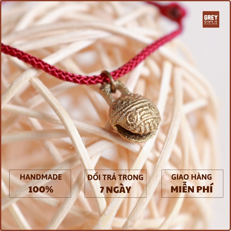 Vòng Tay Chống nước Chuông Đồng Đúc KengKeng | Tiếng chuông thanh vừa tai | Handmade 100% | Boho Độc Lạ