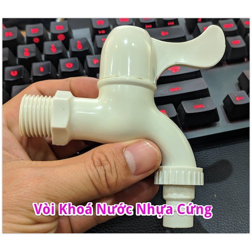 Vòi Khoá Nước Nhựa Cứng Abs Voinc22