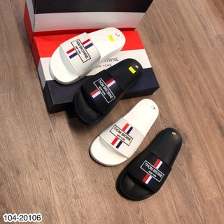 [Sẵn Hàng] Dép Nam Thom Browne Đế Cao Su Cao Cấp - Dép Lê Thom Browne Nam Cao Cấp