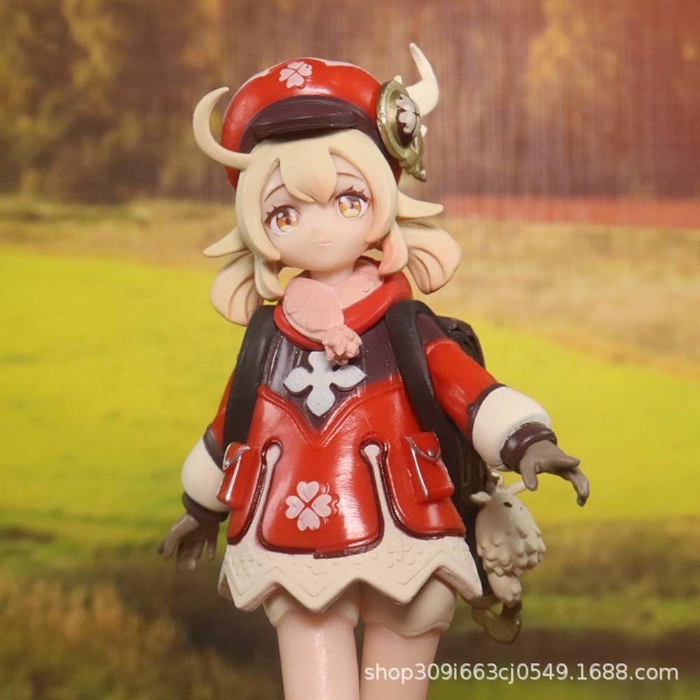IVORY Mô Hình Đồ Chơi Nhân Vật Anime Genshin Va Chạm Bằng PVC Spark Để Bàn Trang Trí