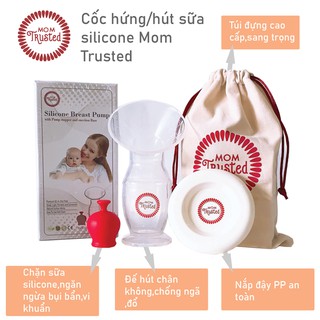 Cốc hứng sữa Mom Trusted