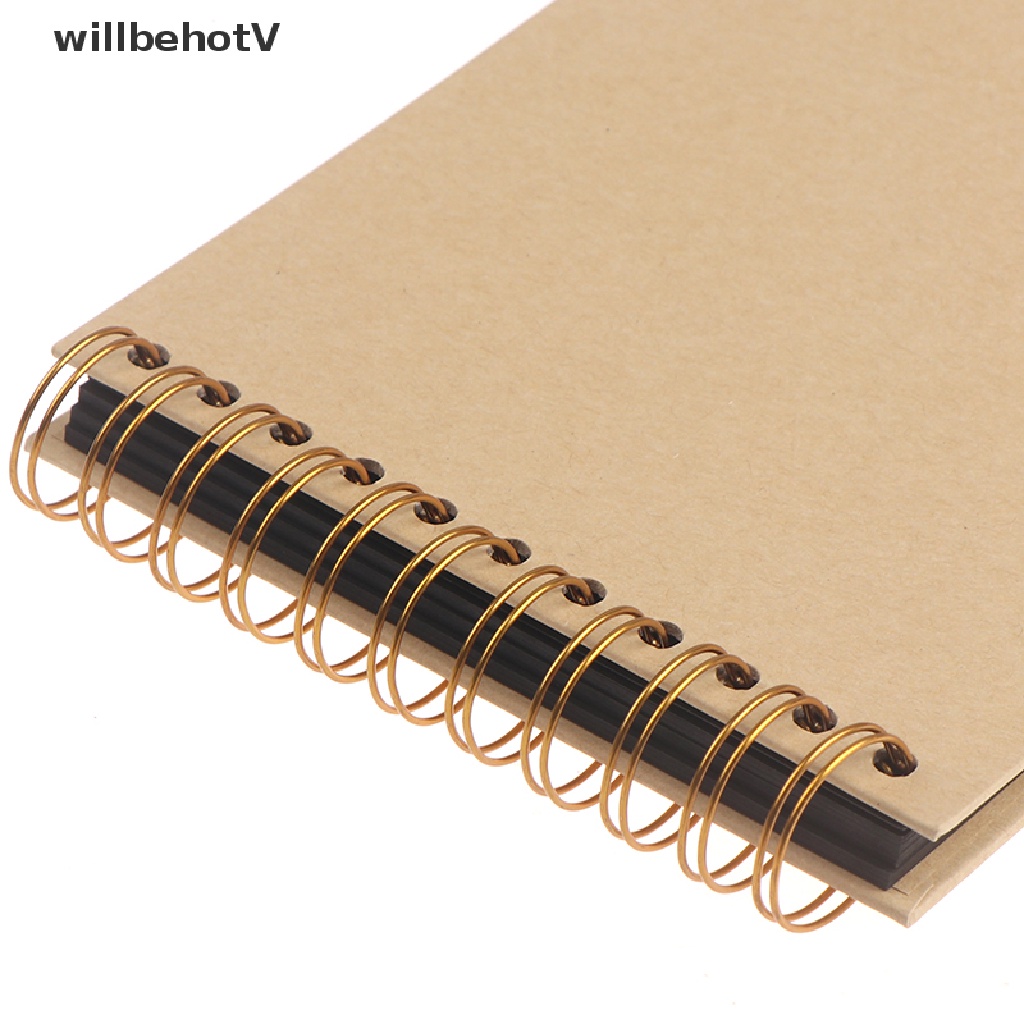 Album ảnh 80 trang A5 màu đen dùng làm thủ công DIY tùy chọn màu sắc