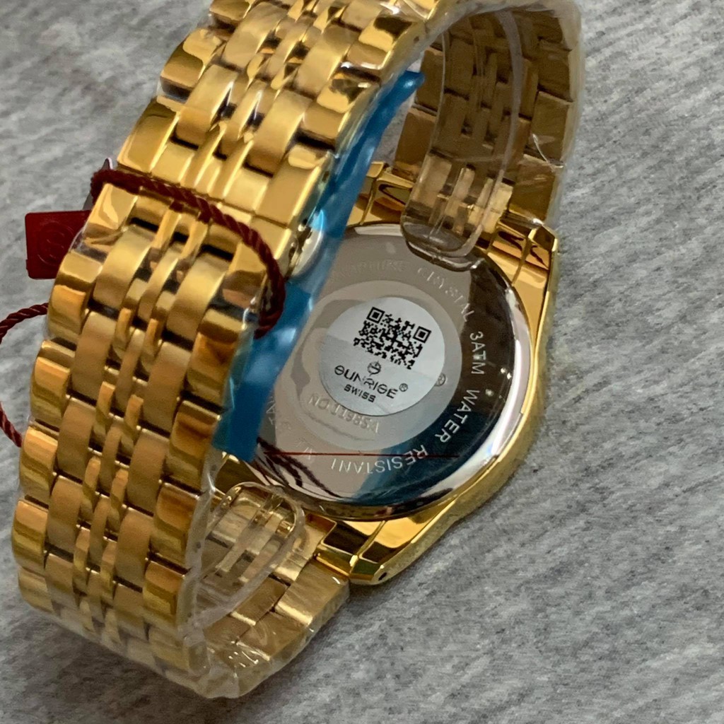 Đồng hồ Sunrise Nam chính hãng Nhật Bản M1198.G.D kính saphire chống trầy - bảo hành