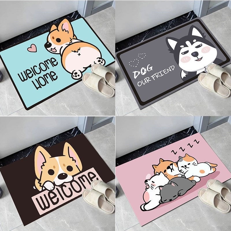 Thảm Chân Chống Trượt Hình Thú 3D (Giao Ngẫu Nhiên)