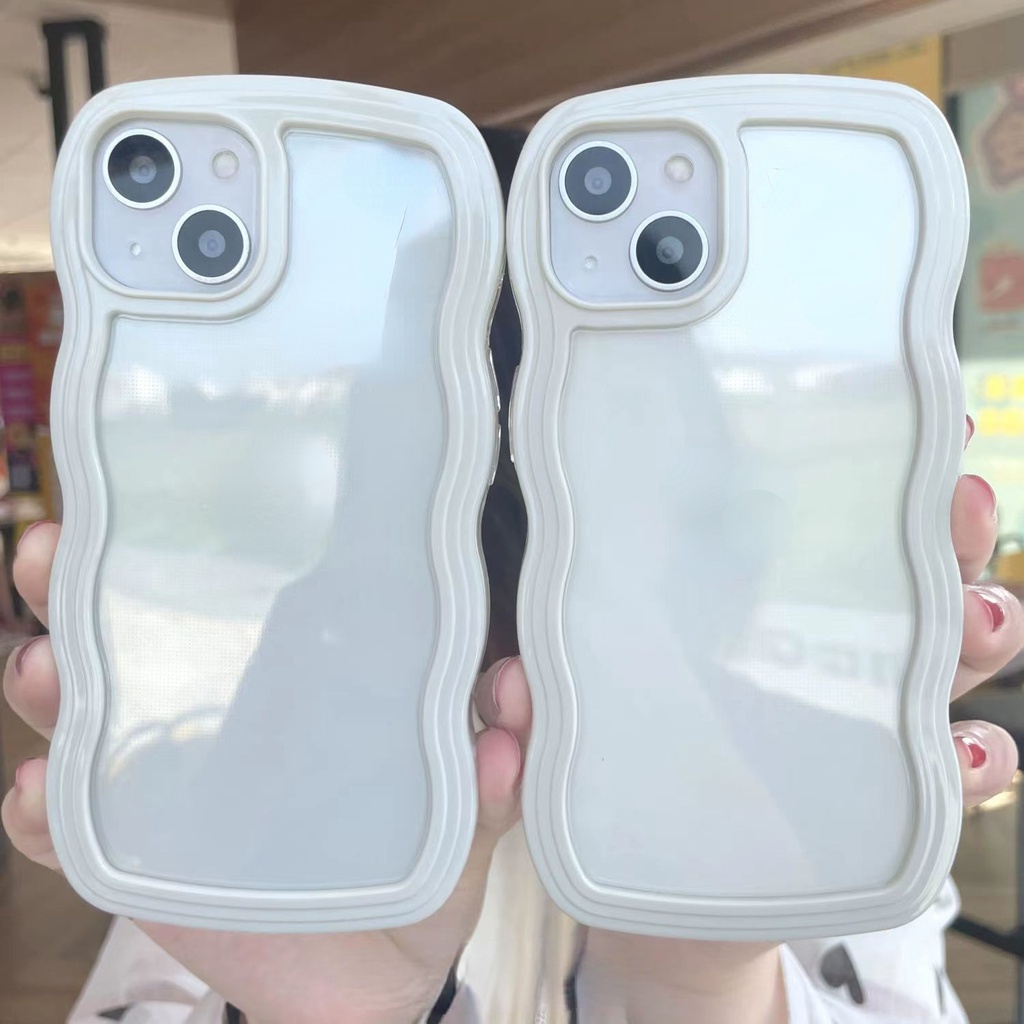Ốp Điện Thoại Mềm Trong Suốt Chống Sốc Họa Tiết Dễ Thương Cho iPhone 14 Pro Max 11 12 13 Pro Max 13Pro X XR XS 7 8 Plus