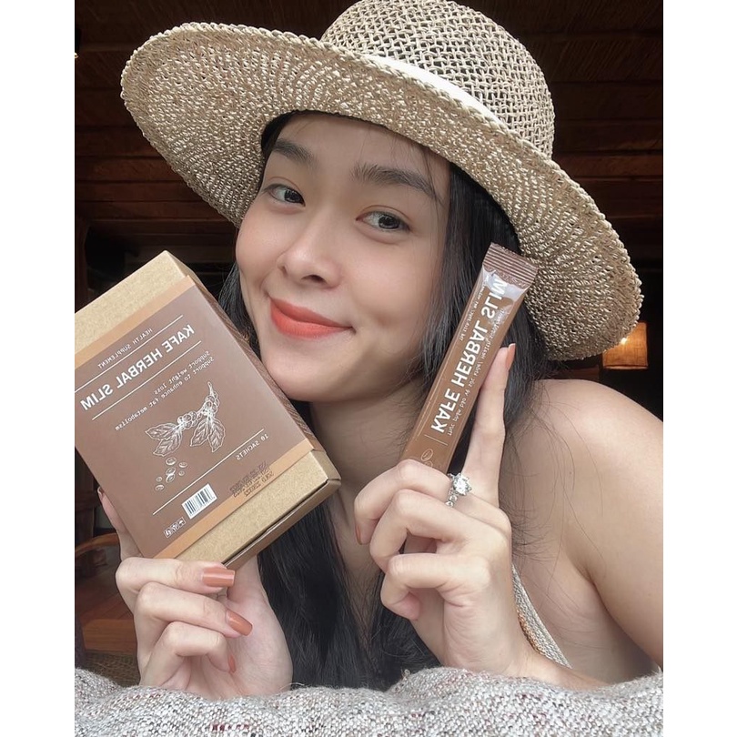Thạch hỗ trợ giảm cân, giảm béo Kafe Herbal Slim Hộp 10 gói