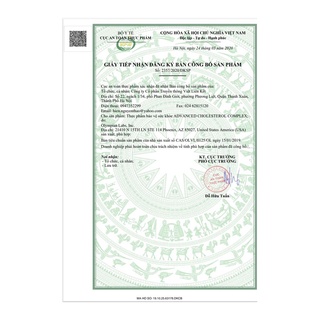 Advanced Cholesterol Complex - Hỗ trợ cân bằng cholesterol, giảm mỡ máu