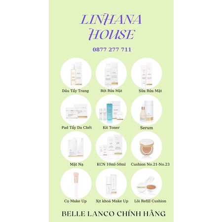 Phấn Nước Make Up Cushion Belle Lanco - High Cover Pure Cushion