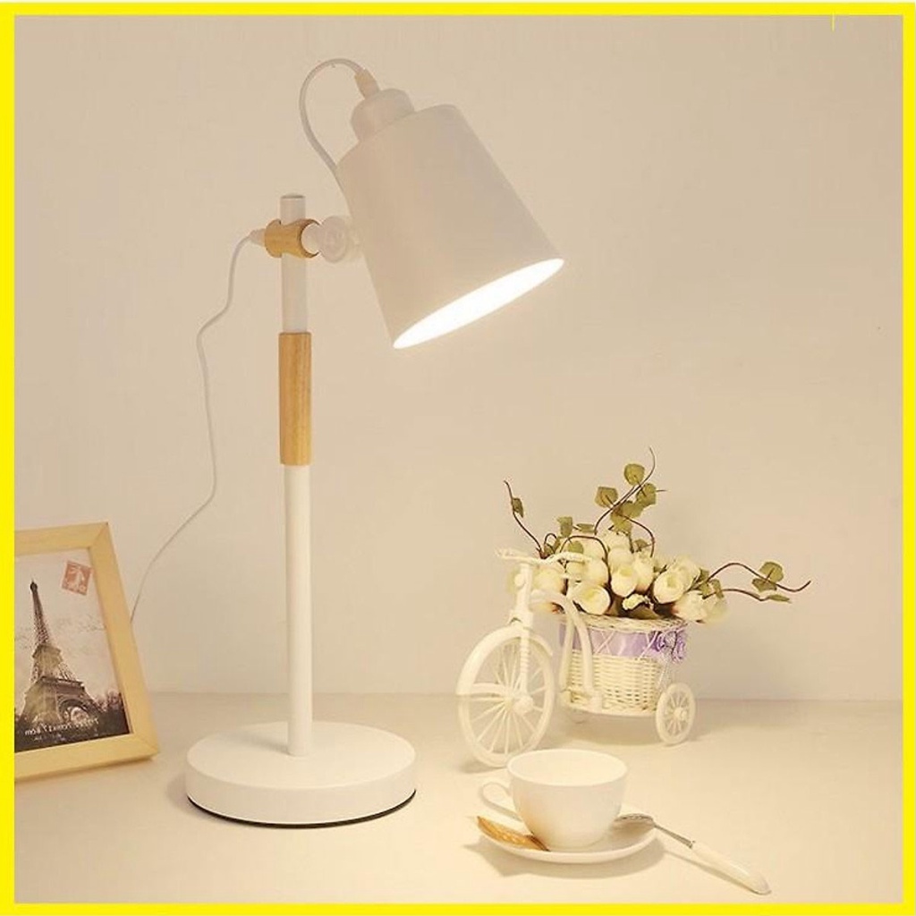 Đèn Bàn Học, Đèn bàn học ☀️Chống cận☀️ FDB01 kiểu dáng sang trọng, chống lóa mắt, tiết kiệm điện + Bóng đèn