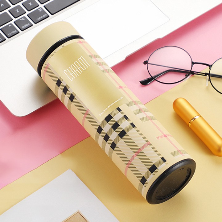 Bình đựng nước giữ nhiệt dung tích 500ml có 5 lớp có lớp lọc lưới để pha trà | BigBuy360 - bigbuy360.vn