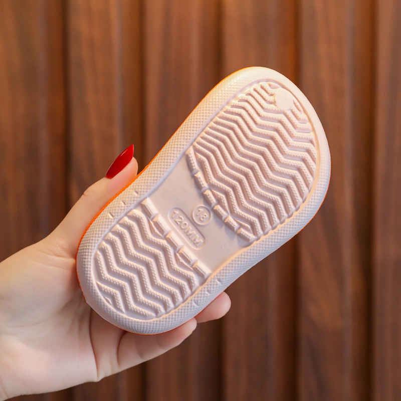 Dép đi trong nhà cho bé trai và bé gái chống trượt mùa hè