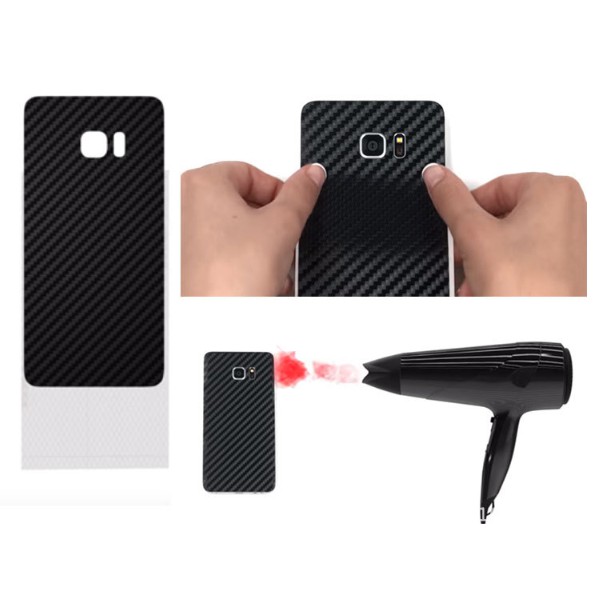(MÀU XANH ) Dán Lưng Skin Vân Carbon Fiber Chuyển Màu, Galaxy S7,S7edge,S8,S8plus,S9,S9plus,Note5,Note7,Note8,Note9