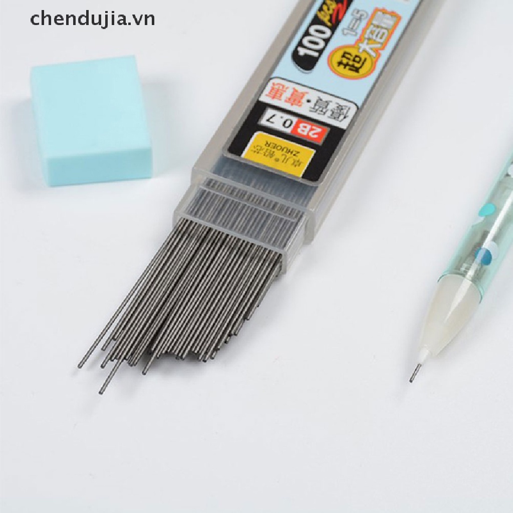Hộp 100 Ngòi Bút Chì Bấm 2B Có Thể Thay Thế Ngòi Tiện Dụng