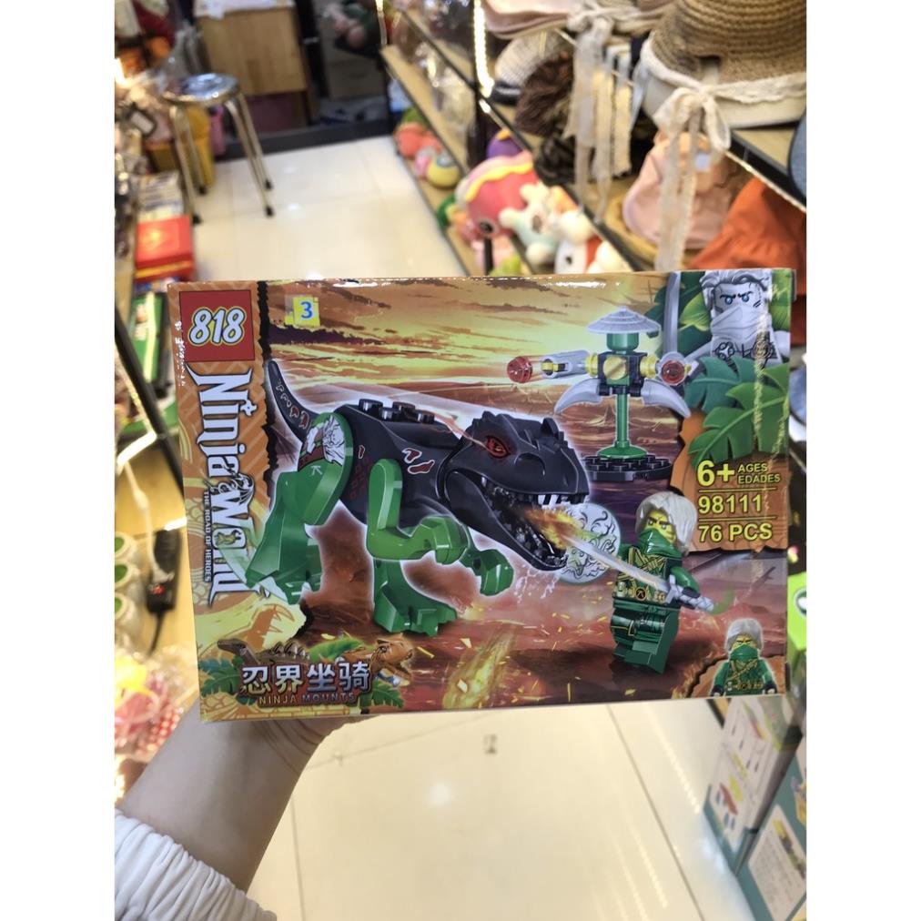 Đồ Chơi Lắp Ráp Lego Khủng Long 818 73 Chi Tiết Cho Trẻ Từ 6 Tuổi