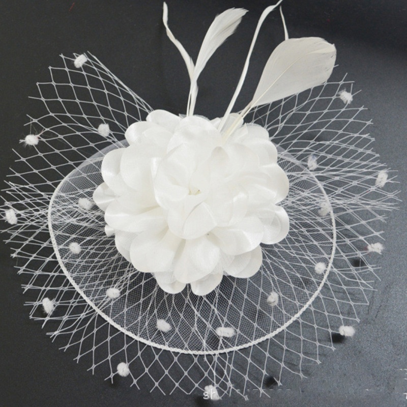 Cài Tóc Đính Lông Vũ Hóa Trang Halloween Dành Cho Nữ