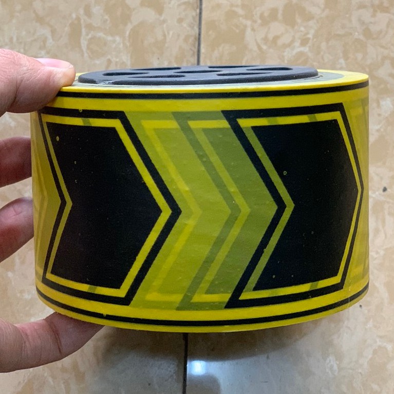 Băng rào cảnh báo Đen Vàng  100m