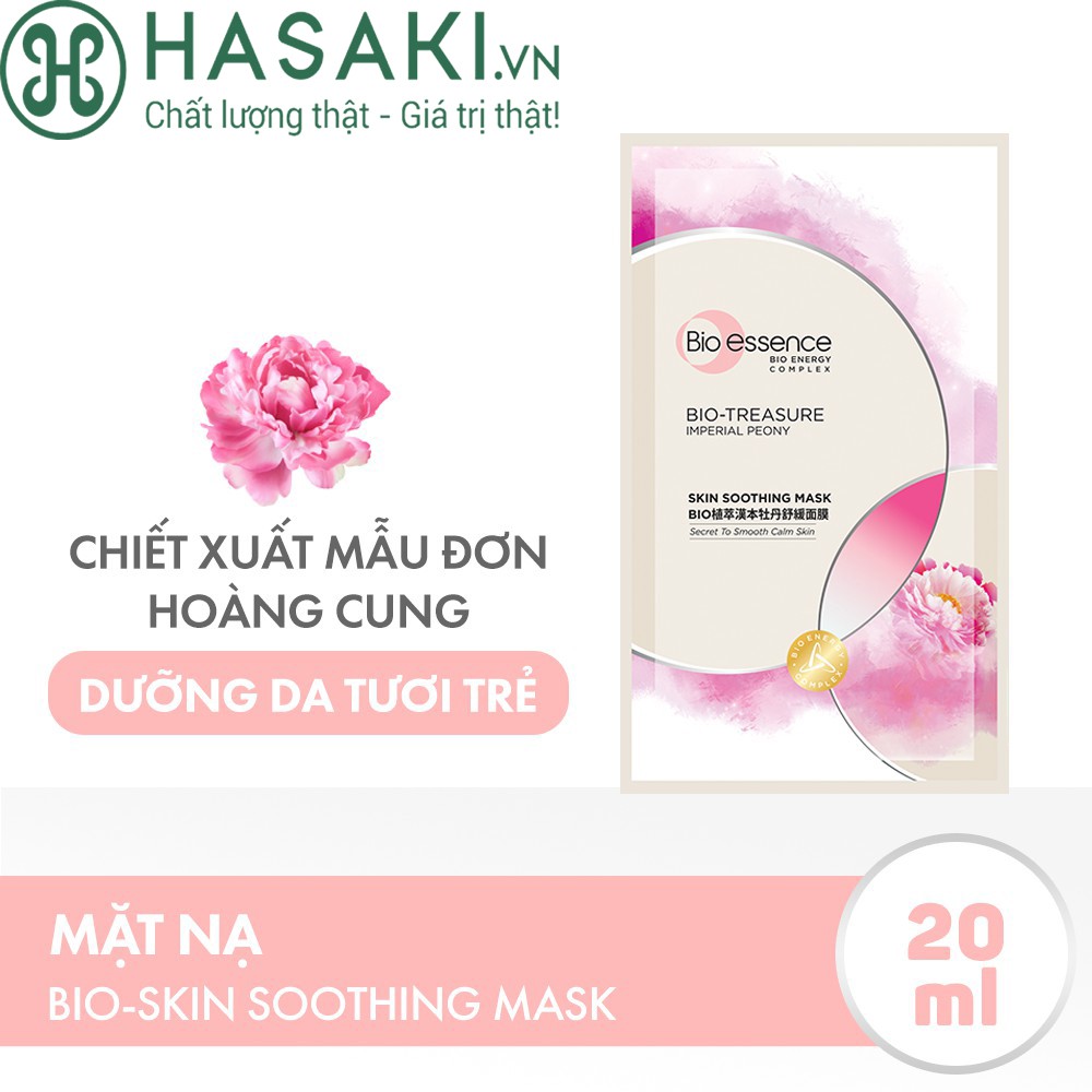 Mặt Nạ Bio-Essence Dưỡng Da Bio Treasurre Mask 20ml