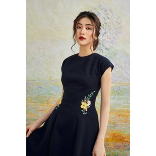 OLV - Đầm Bella Sided Embro Dress