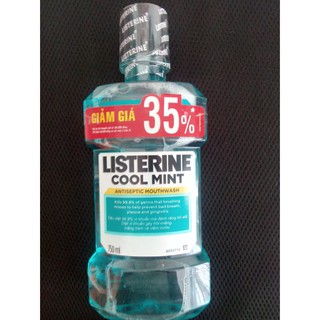 Nước Súc Miệng Listerine Coolmint 750ML