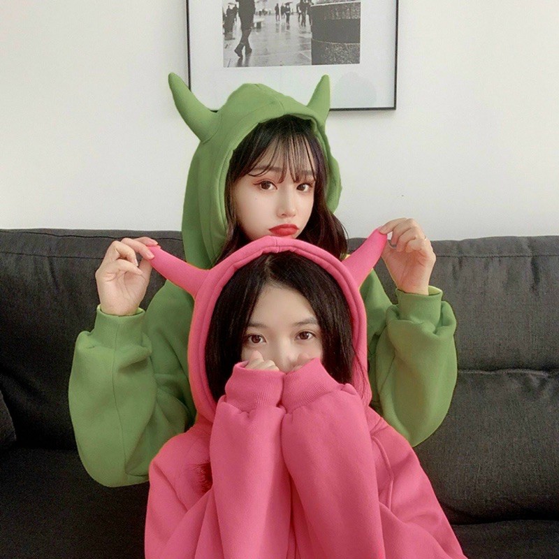 Áo hoodie tai thỏ
