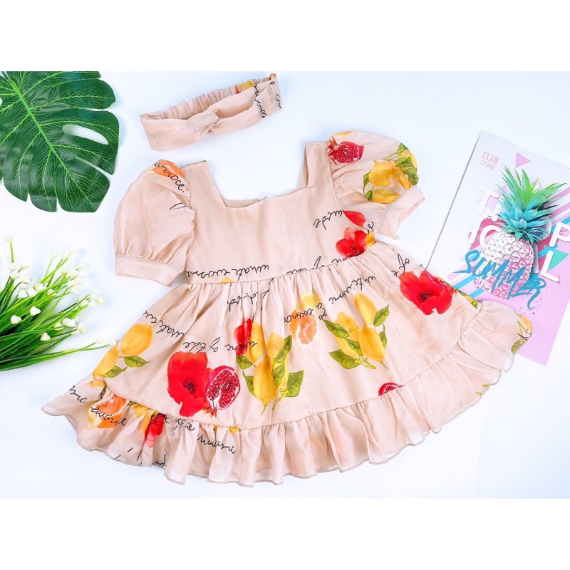 𝑿𝒊𝒏𝒉 𝑻𝒉𝒆̂́ 𝑵𝒂̀𝒚 𝑪𝒉𝒊̣𝒖 𝑺𝒂𝒐 𝑵𝒐̂̃𝒊 ✅ Mẫu hoa lạ mắt sẽ làm các bé thích thú chỉ muốn mặc mãi mà thôi