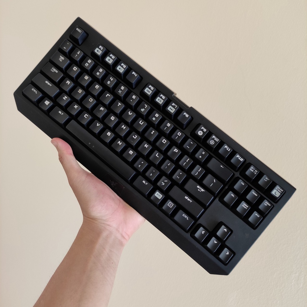 Bàn phím cơ game Razer Blackwidow - Bàn phím cơ chơi game giá rẻ chính hãng không led rgb