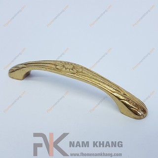 Tay nắm tủ hoa đồng NKD036 (Màu Đồng Vàng)