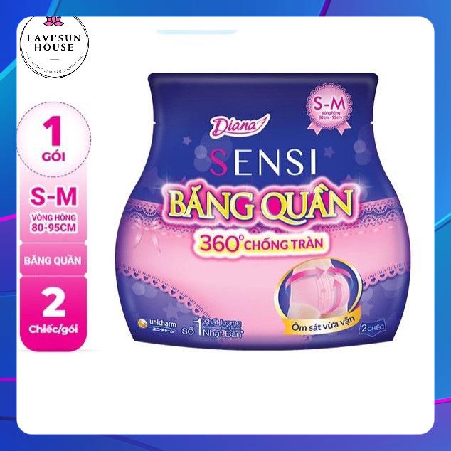 Băng vệ sinh ban đêm sensi dạng quần, vệ sinh chống tràn size S-M, M