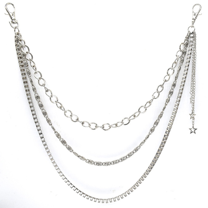 Youyo Thắt Lưng Dạng Chuỗi Xích Phong Cách Punk Hiphop Tinh Tế Cho Nữ