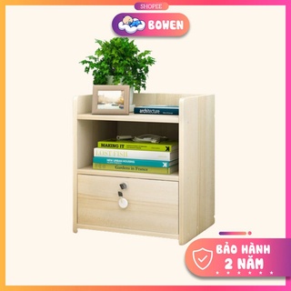 Tủ Đầu Giường Có Khóa Bảo Mật Cao, Tủ Đựng Đồ Thiết Kế Sang Trọng Tiện Ích