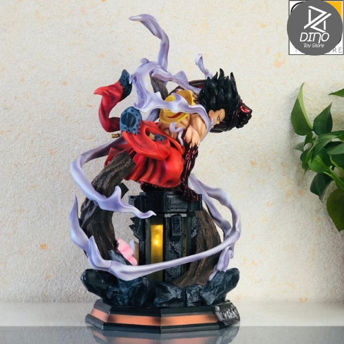 Mô hình luffy snakeman gear 4 có đen led - one piece